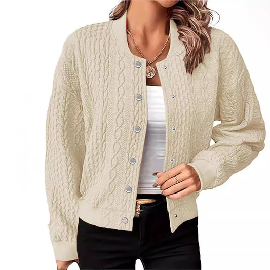 Women's Cardigan Fashion Button Coat Jacket