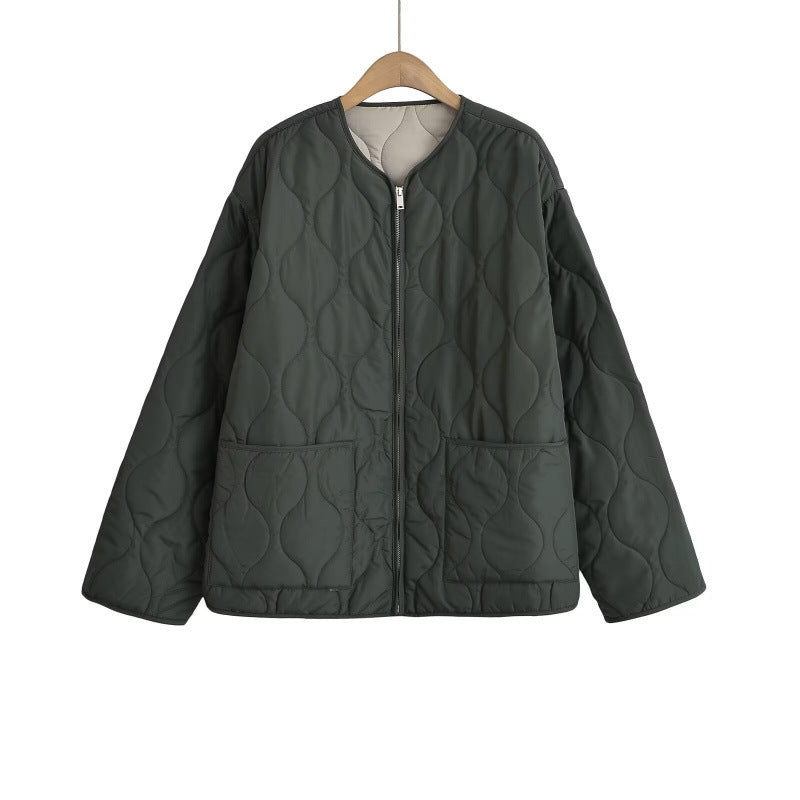 Autumn Loose Casual Cotton-padded Jacket Coat